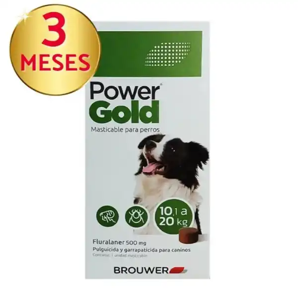 BROUWER POWER GOLD 500 MG  10.1 A 20 KG X 1 COMP