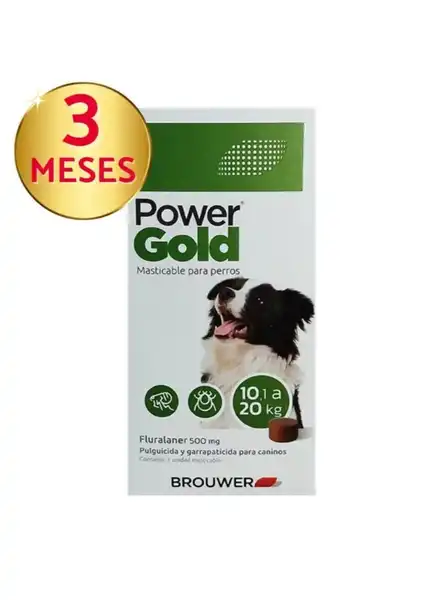 BROUWER POWER GOLD 500 MG  10.1 A 20 KG X 1 COMP