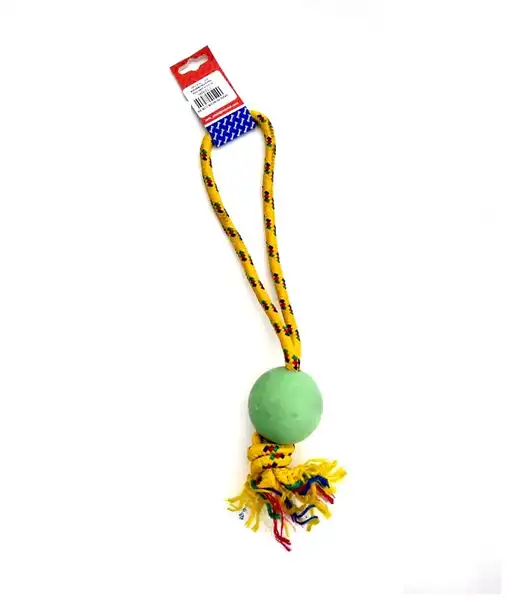 PETSPLAST PELOTA DE GOMA CHICA SOGA ALPINA S701
