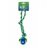 HAGEN K9 FITNESS PELOTA CON SOGA TRENZADA - HAGEN