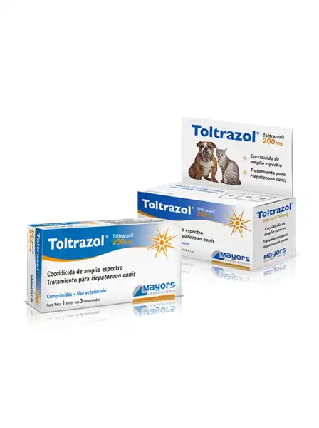 MAYORS TOLTRAZOL 200MG (CAJA HOSP X 15 COMP)