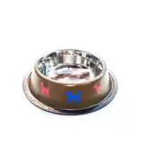 IMPORTADO COMEDERO INOX COLOR PET BOWL 18CM