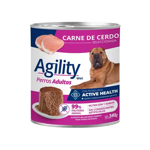 AGILITY DOG CERDO 340GRS