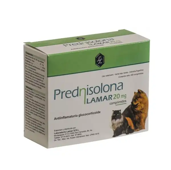 LAMAR PREDNISOLONA 20MG X 200 COMPRIMIDOS