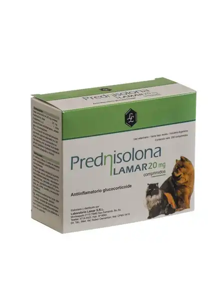 LAMAR PREDNISOLONA 20MG X 200 COMPRIMIDOS