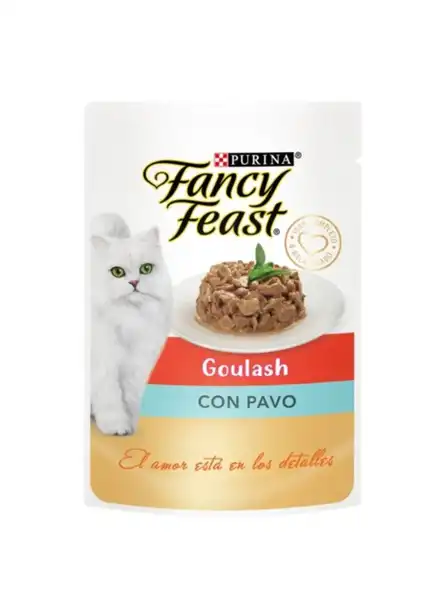 FANCY FEAST GOULASH PAVO 85GRS