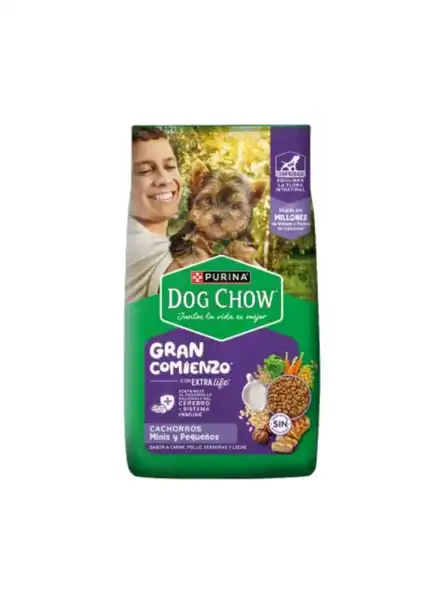 DOGCHOW CACHORROS MINIS Y PEQUEÑAS 21KG