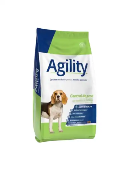 AGILITY PERRO CONTROL DE PESO 15 KG