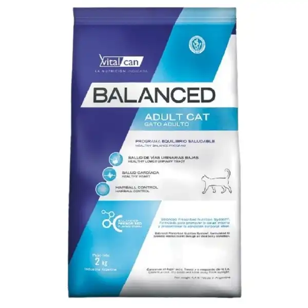 VITALCAN BALANCED GATO ADULTO 7,5KG 