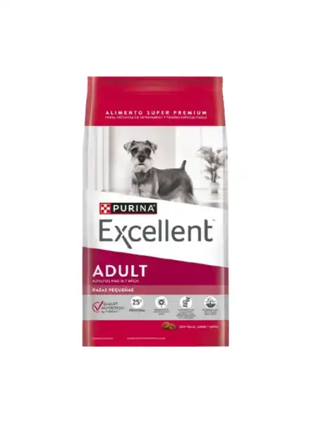 EXCELLENT ADULT DOG RAZA PEQUEÑA SMART 7.5 KG 