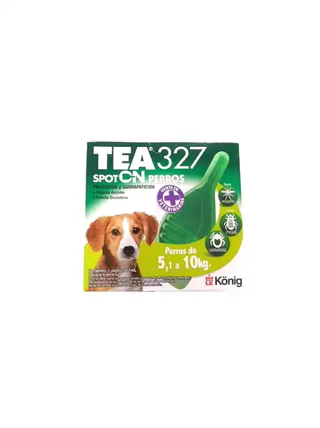 KONIG PIPETA PULGUICIDA TEA 327 PERRO 5-10KG 