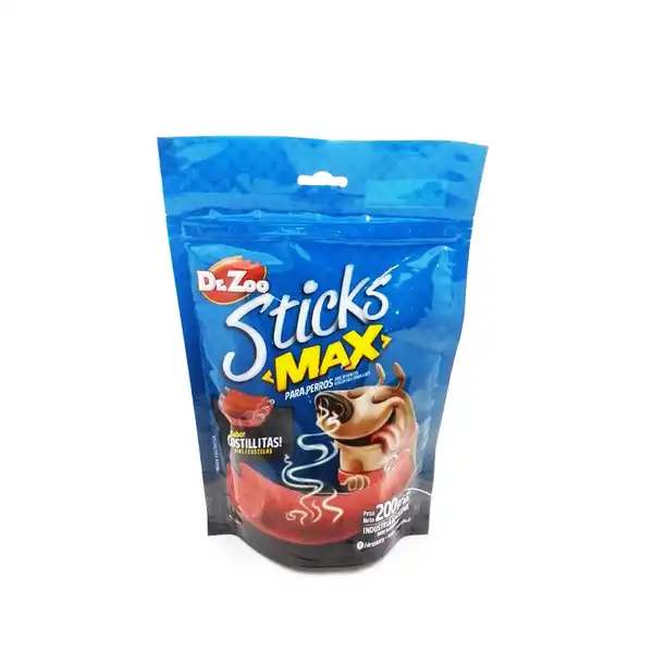 DR.ZOO STICKS MAX COSTILLITAS DOYPACK X 200G