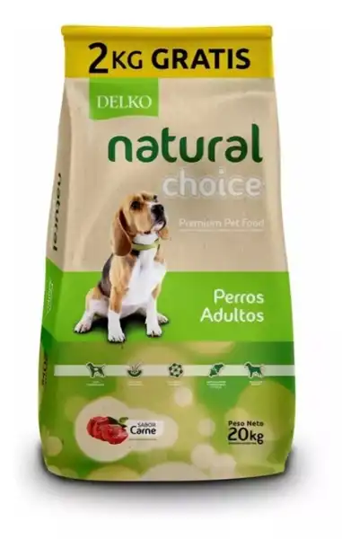 NATURAL CHOICE PERRO ADULTO 20KG + 2KG DE REGALO