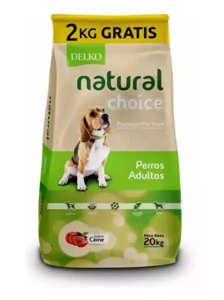 NATURAL CHOICE PERRO ADULTO 20KG + 2KG DE REGALO