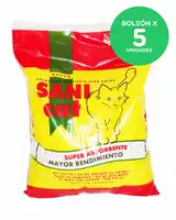 SANICAT PIEDRAS SANITARIAS 4KG BOLSON (5 UNIDADES)