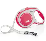 IMPORTADO CORREA EXT. FLEXI NEW COMFORT "L" 5M-50KG CINTA ROJA