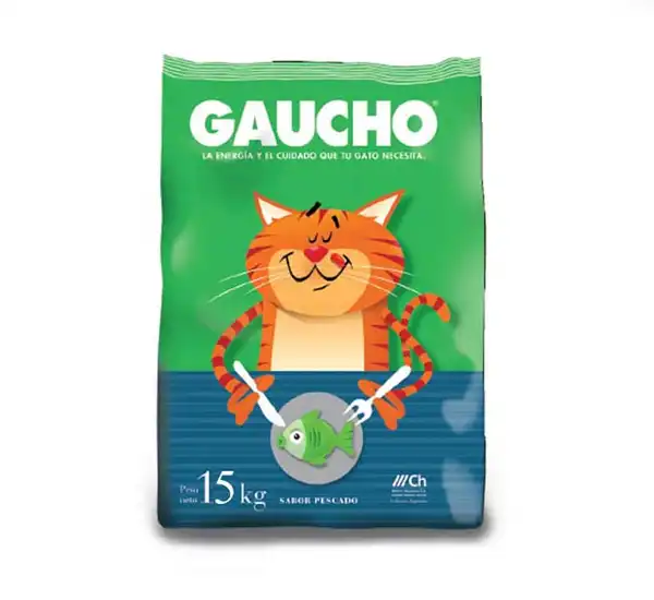GAUCHO GATO ADULTO SABOR PESCADO 15KG