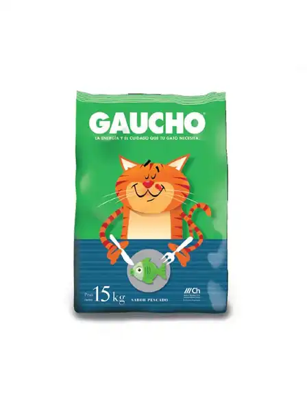 GAUCHO GATO ADULTO SABOR PESCADO 15KG
