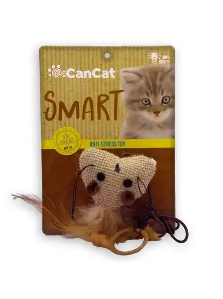 CAN CAT RATON 8CM CON HILO