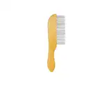PER-ROS PEINE 20 DIENTES LARGOS MANGO MADERA  