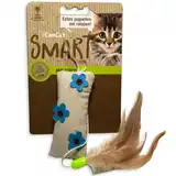 CAN CAT PELUCHE PLUMAS CON HILO