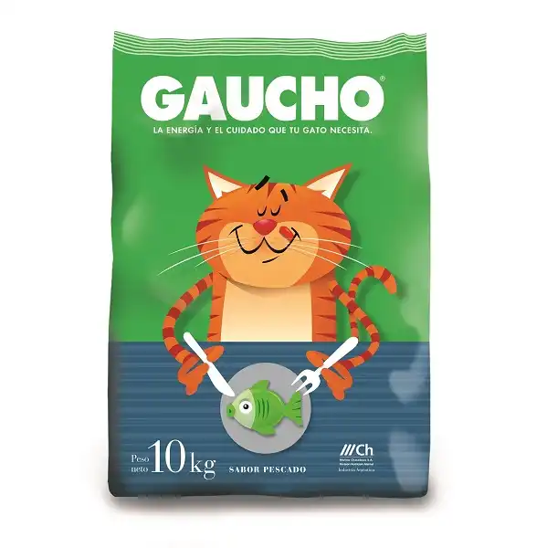 GAUCHO GATO ADULTO SABOR PESCADO 10 KG