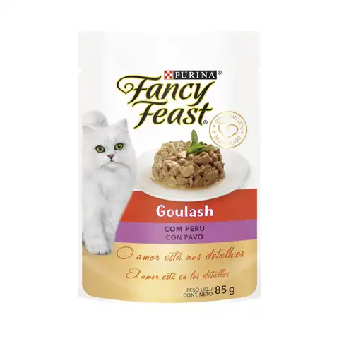 FANCY FEAST GOULASH PAVO 85GRS (CAJA X15)