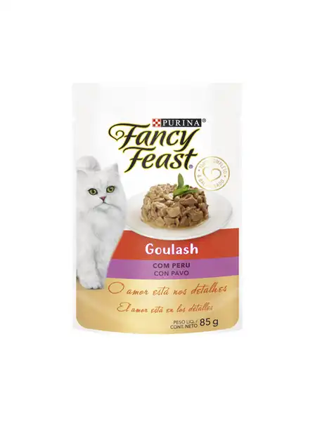 FANCY FEAST GOULASH PAVO 85GRS (CAJA X15)