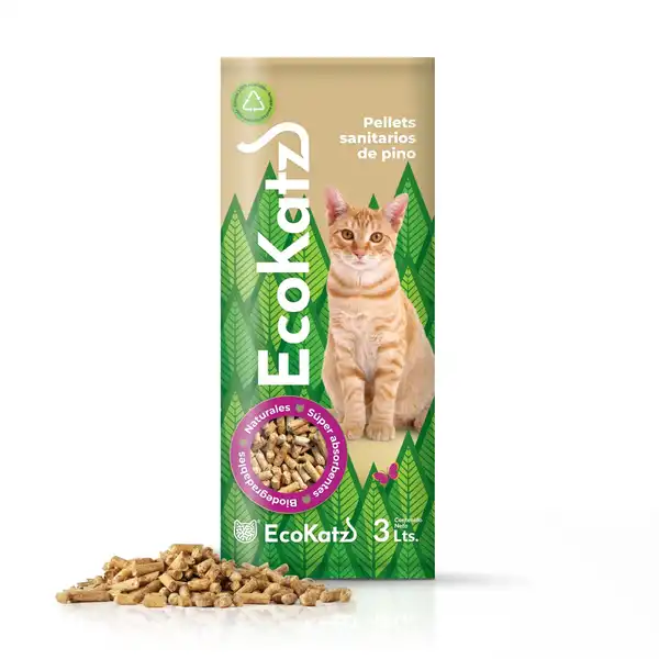 ECOKATZ ECOKATZ  2.1 KG (3 LTS) X UNIDAD