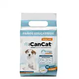 CAN CAT PAÑOS PREMIUM X 10 UNIDADES BOY (60X60)