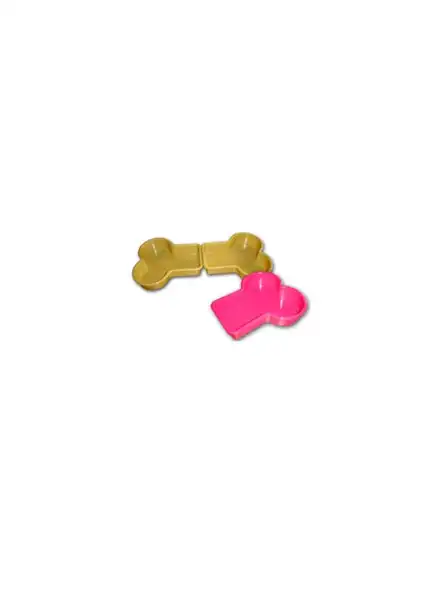CAFRAN COMEDERO MEDIO HUESO GRANDE 2 UNIDADES 55X26X5,5CM