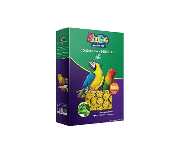ZOOTEC COOKIES DE VEGETALES PARA AVE