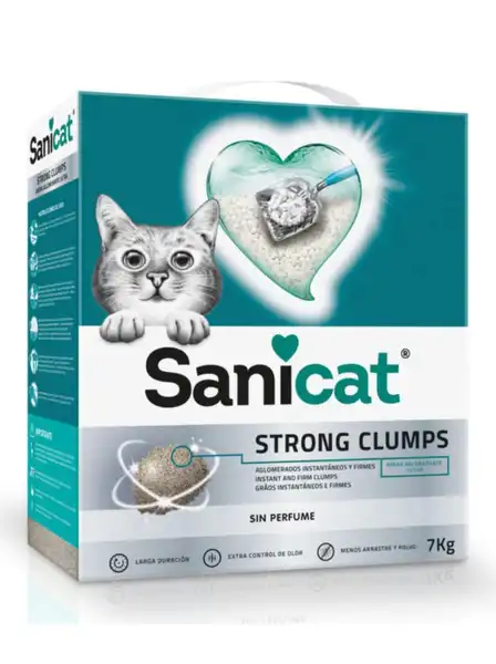 SANICAT PIEDRAS STRONG CLUMPS X 7KG
