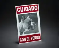 CAFRAN Cartel Cuidado Boxer