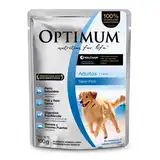 OPTIMUM POUCH PERRO ADULTO RAZA MEDIANA Y GRANDE 100GRS