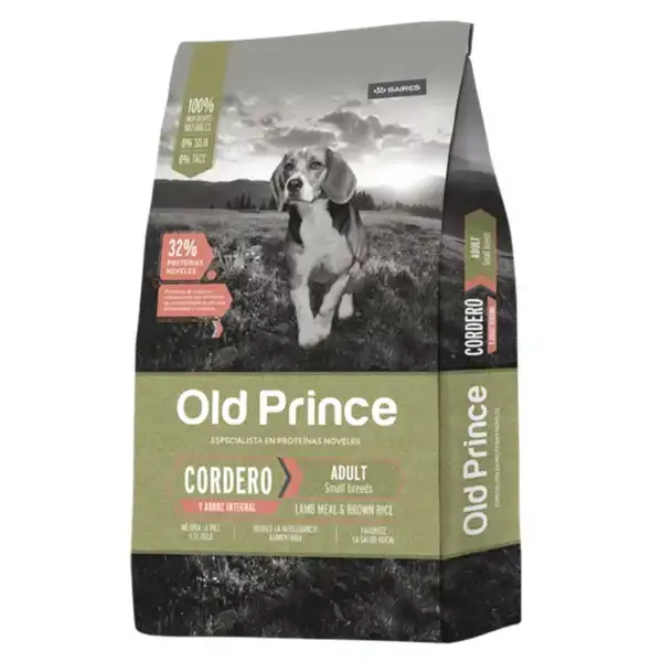 OLDPRINCE NOVEL CORDERO Y ARROZ ADULTOS SMALL 3KG