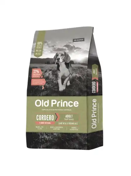 OLDPRINCE NOVEL CORDERO Y ARROZ ADULTOS SMALL 3KG