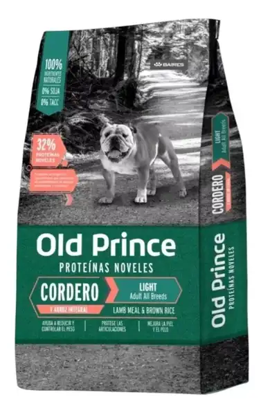OLDPRINCE NOVEL CORDERO Y ARROZ ADULTOS LIGHT 3 KG 