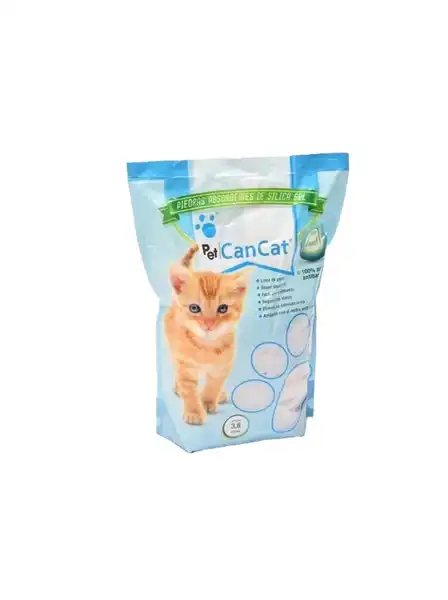 CAN CAT PIEDRAS DE SILICA GEL 3,8 LITROS