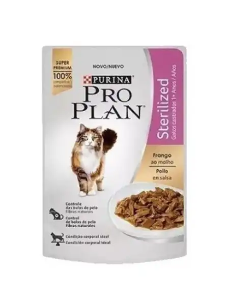 PROPLAN POUCH STERILIZED CAT 85GRS