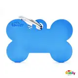 MY FAMILY MEDALLA BASIC BIG BONE ALUMINUM BLUE MFB08