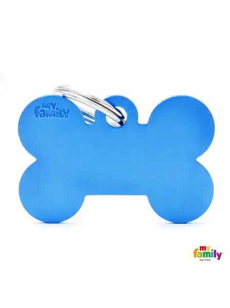 MY FAMILY MEDALLA BASIC BIG BONE ALUMINUM BLUE MFB08