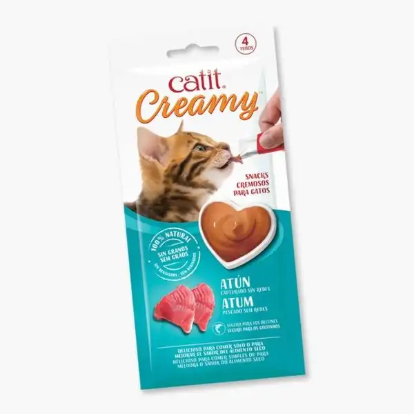 HAGEN CATIT CREAMY ATUN 40G X 12 UNIDADES