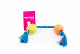 PETSPLAST PELOTA PUAS DE GOMA X2 SOGA ALPINA 8MMX65CM S1401