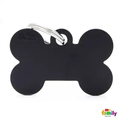 MY FAMILY MEDALLA BASIC BIG BONE ALUMINUM BLACK MFB32