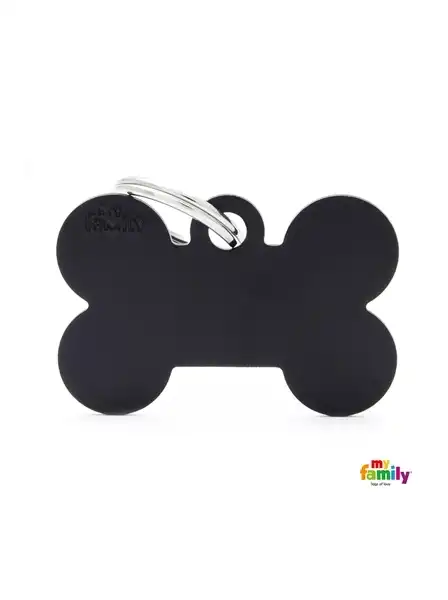 MY FAMILY MEDALLA BASIC BIG BONE ALUMINUM BLACK MFB32