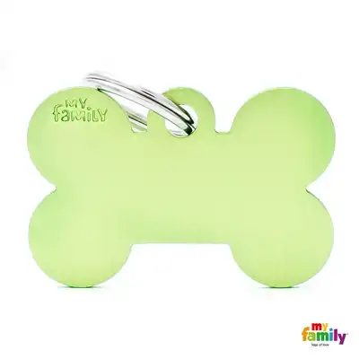MY FAMILY MEDALLA BASIC BIG BONE ALUMINUM GREEN MFB38