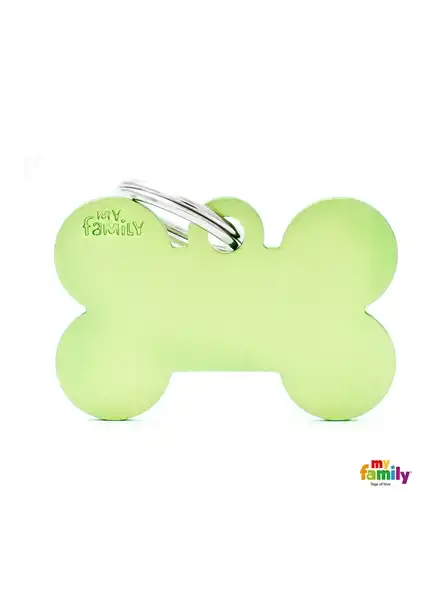 MY FAMILY MEDALLA BASIC BIG BONE ALUMINUM GREEN MFB38