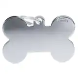 MY FAMILY MEDALLA BASIC CHROME BIG BONE CHROMED BRASS MFB06