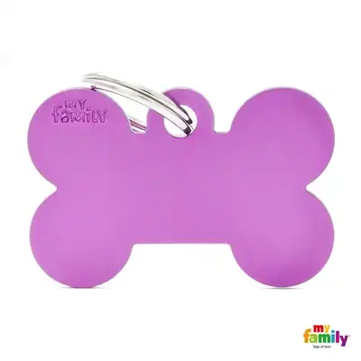MY FAMILY MEDALLA BASIC BIG BONE ALUMINUN PURPLE MFB46